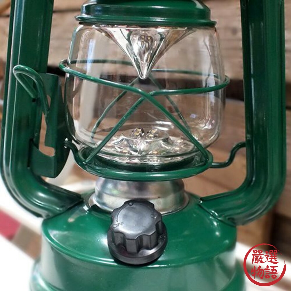 免插電復古LED夜燈露營燈 電池式 戶外居家安全照明-圖片-6