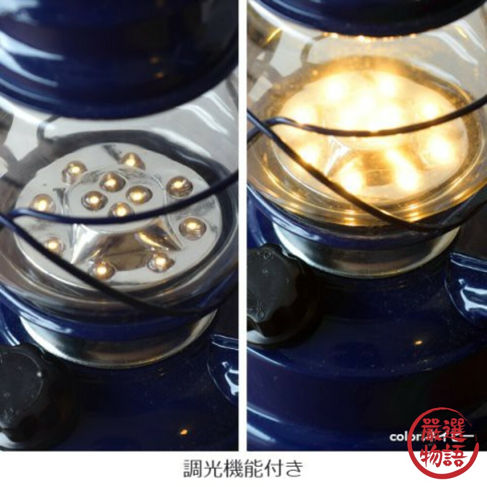 免插電復古LED夜燈露營燈 電池式 戶外居家安全照明-圖片-8