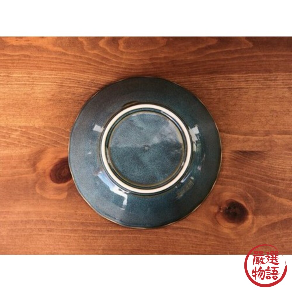 日本製美濃燒陶瓷盤 復古花邊 盤子 菜盤 碟子 餐具 日式料理 中式料理 海鮮盤 可微波 機洗-圖片-6