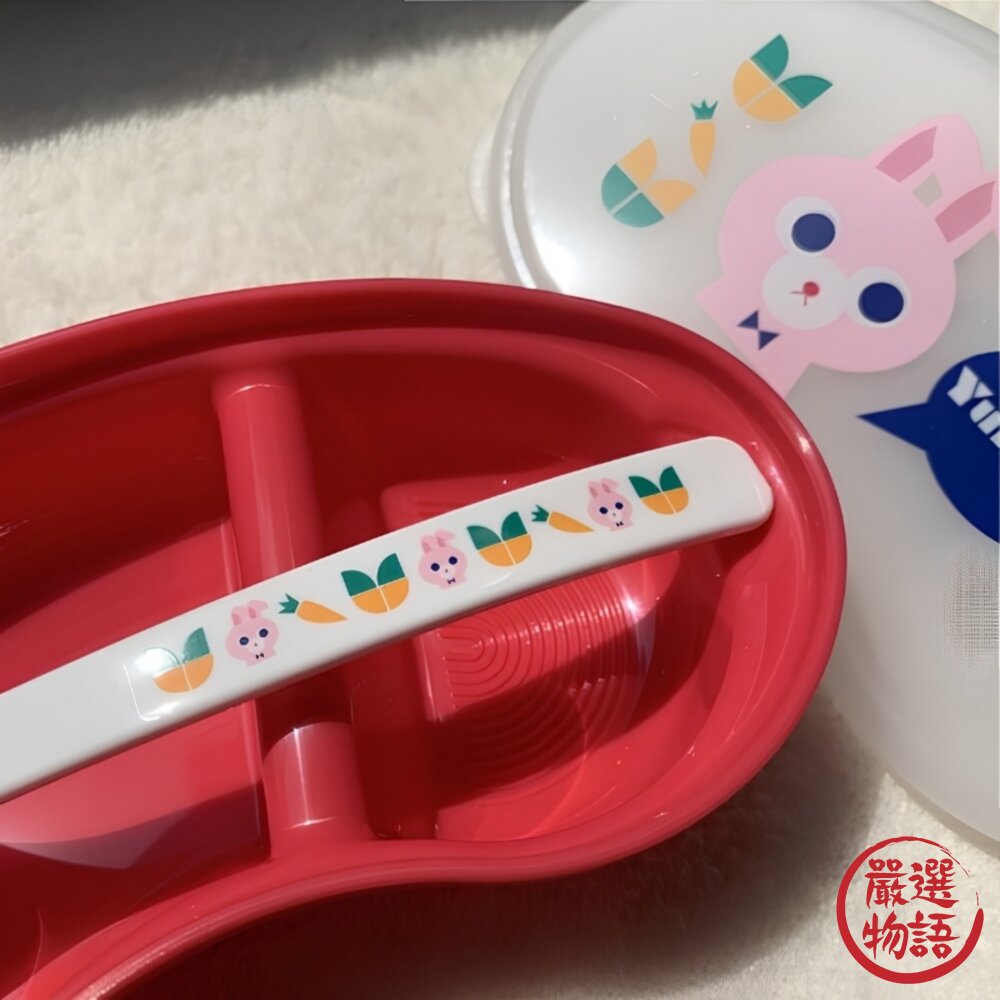 日本製yummy 嬰兒副食品餐具 含湯匙 外出餐具|大西賢製販 存儲容器 嬰兒餐具 寶寶外出餐具-圖片-4
