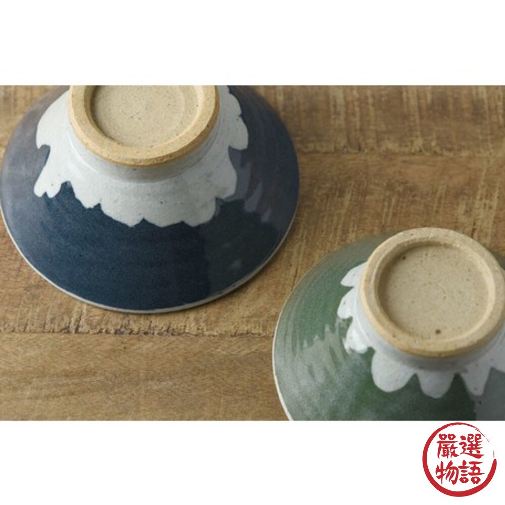 日本製 美濃燒 手工繪製富士山餐碗 13cm|飯碗 湯碗 富士山 餐具 陶瓷 碗 日本手工-圖片-4