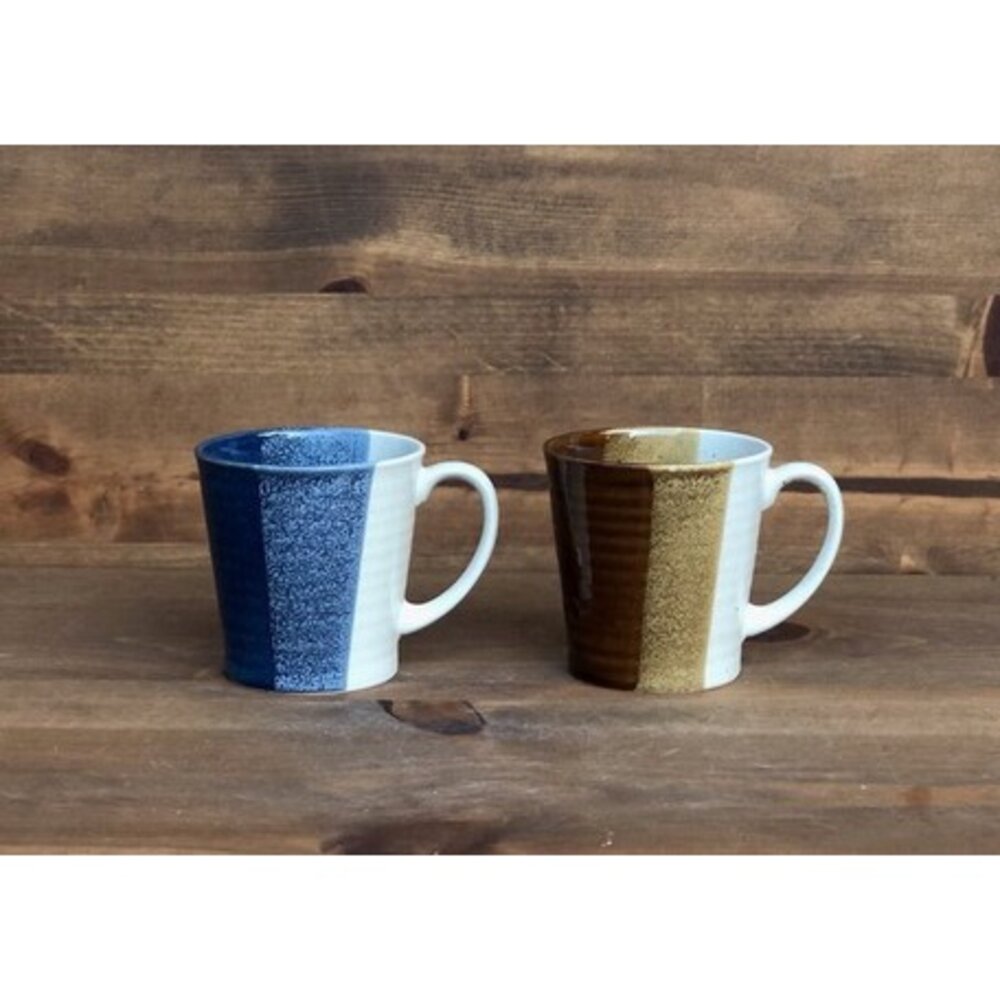 SF-014697-日本製 陶瓷馬克杯 陶瓷杯 杯子 水杯 暖色調 藝術馬克杯 咖啡杯 藝術 陶瓷杯