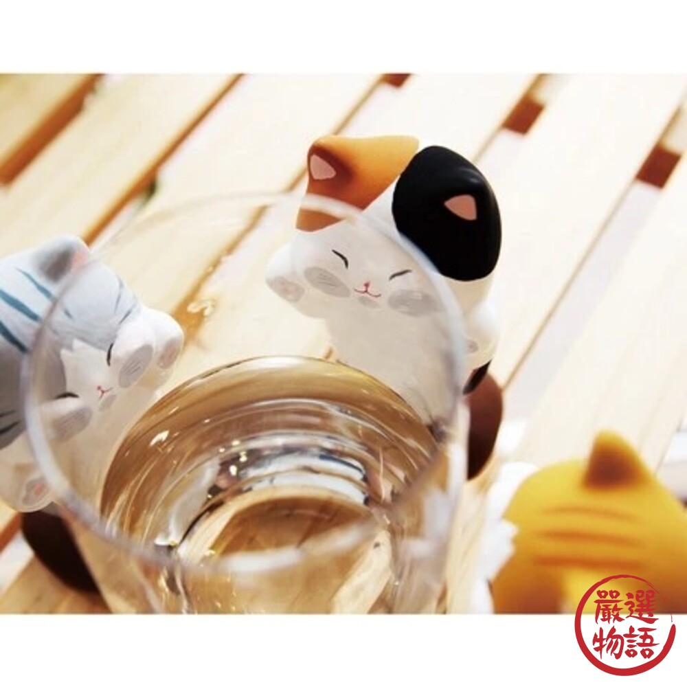 扁平趴趴貓公仔 療癒系 貓咪公仔 室內裝飾 送禮推薦 禮物 禮品 辦公小物 公仔收藏-圖片-2