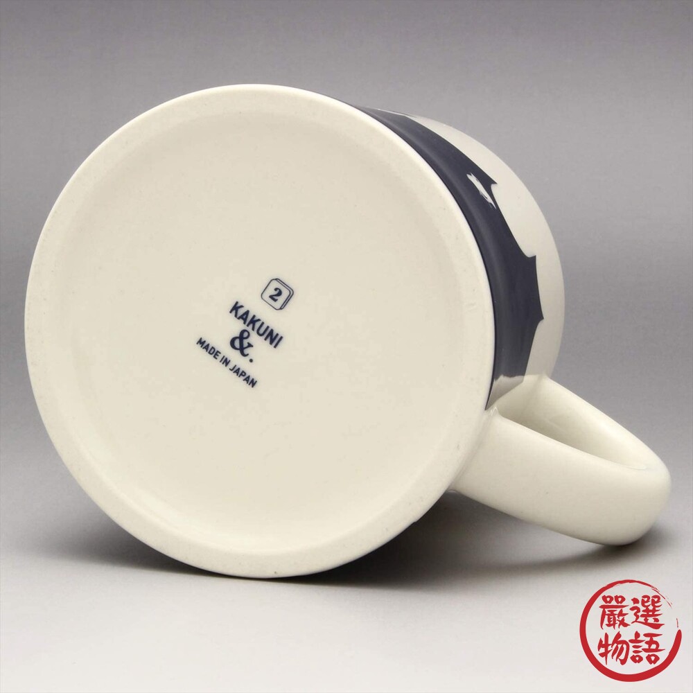 日本製 美濃燒 富士山馬克杯 富士山 禮物 達摩 日出 鯛魚 青富士 新年 水杯 陶瓷杯 牛奶杯-圖片-2