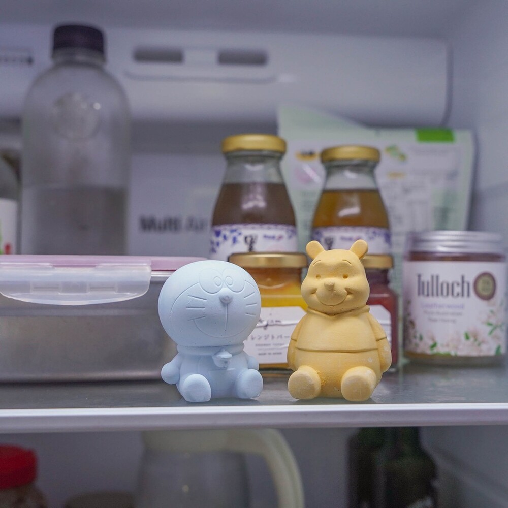 SF-014725-卡通除溼珪藻土塊 吸濕 珪藻土 小熊維尼 哆啦A夢 造型珪藻土塊 乾燥 除溼 除臭