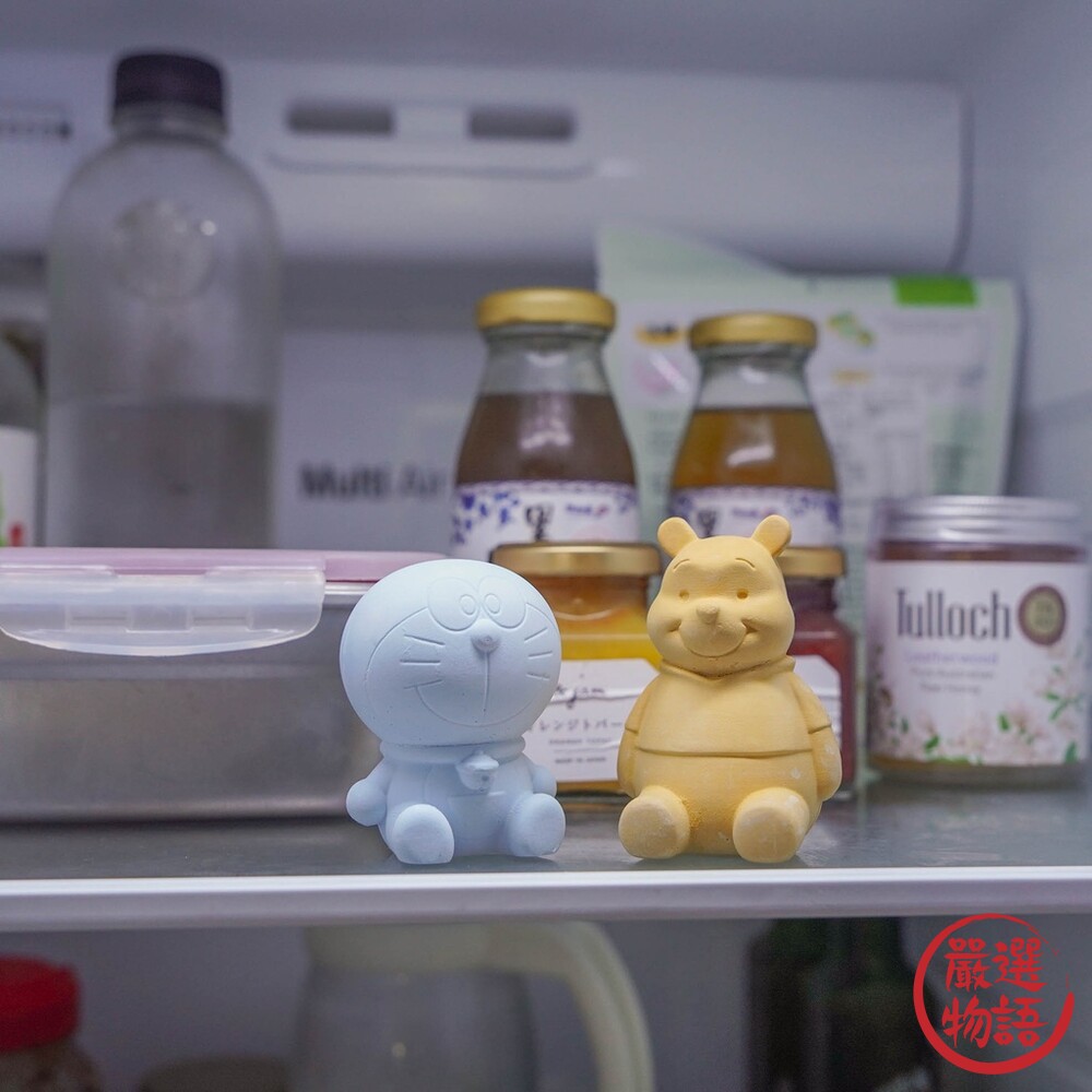 卡通除溼珪藻土塊吸濕珪藻土小熊維尼哆啦A夢造型珪藻土塊乾燥除溼除臭
