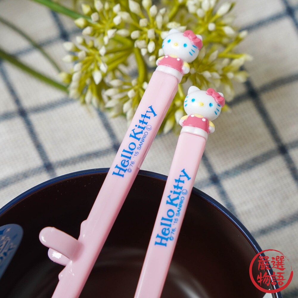 Skater 兒童學習環保筷 冰雪奇緣 Hello Kitty 訓練筷 筷子 兒童學習 學習筷-圖片-2