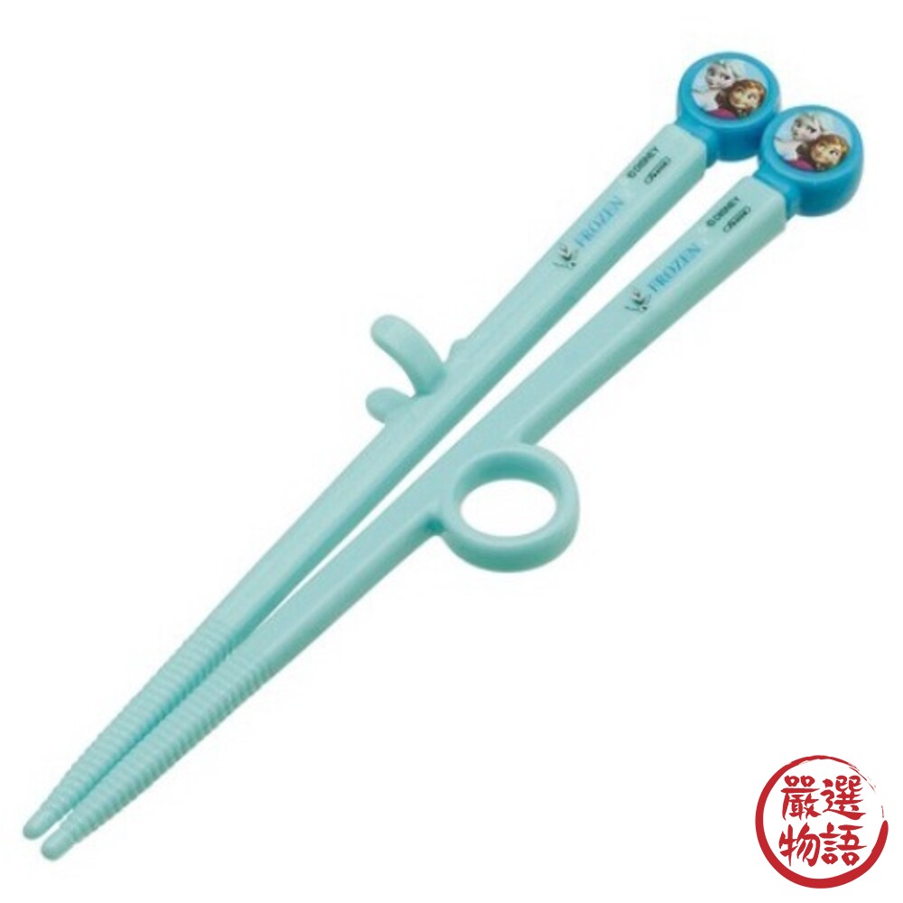 Skater 兒童學習環保筷 冰雪奇緣 Hello Kitty 訓練筷 筷子 兒童學習 學習筷-圖片-5
