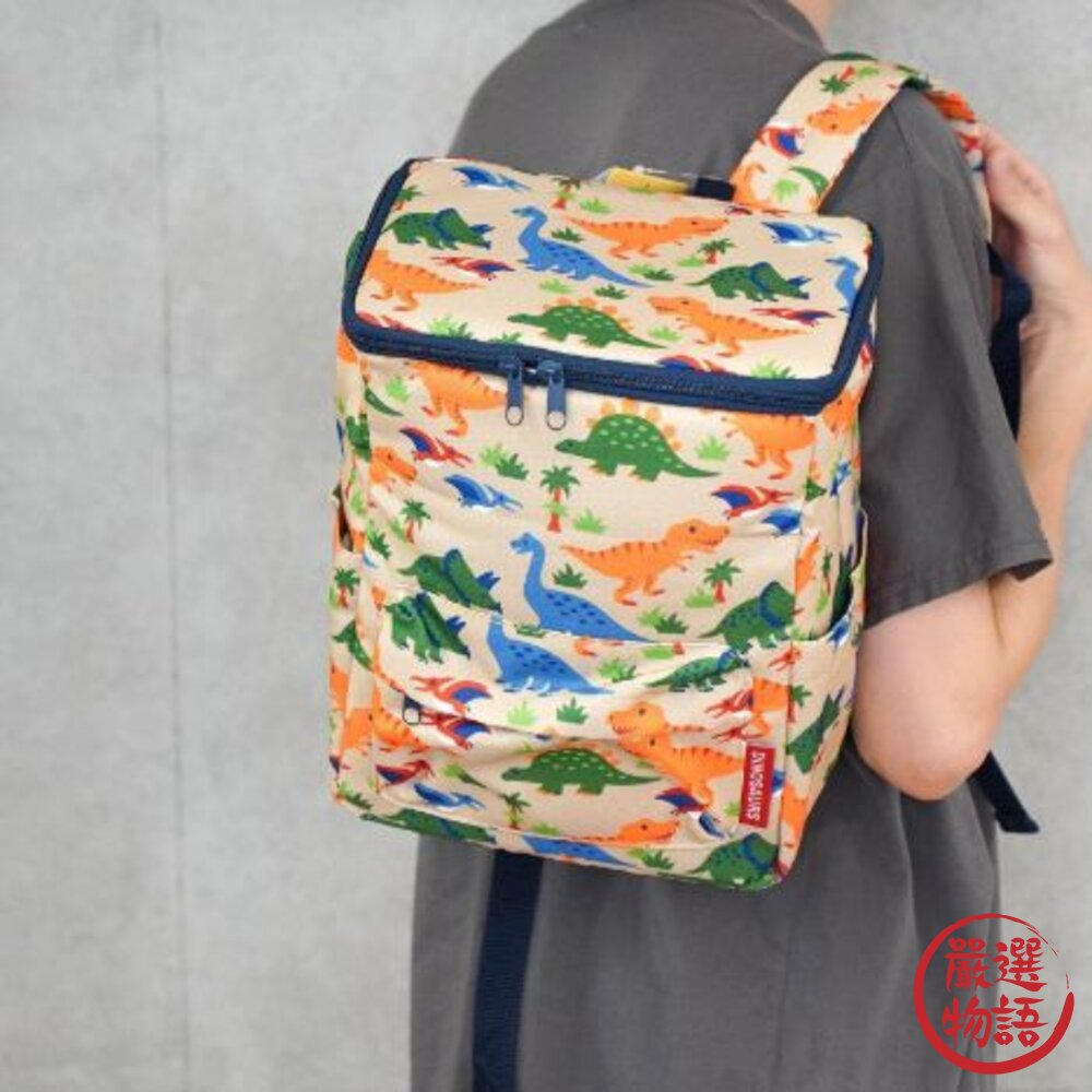 保溫袋 BURGER CONX 後背包式保冷 大容量易收納環保購物袋-圖片-2