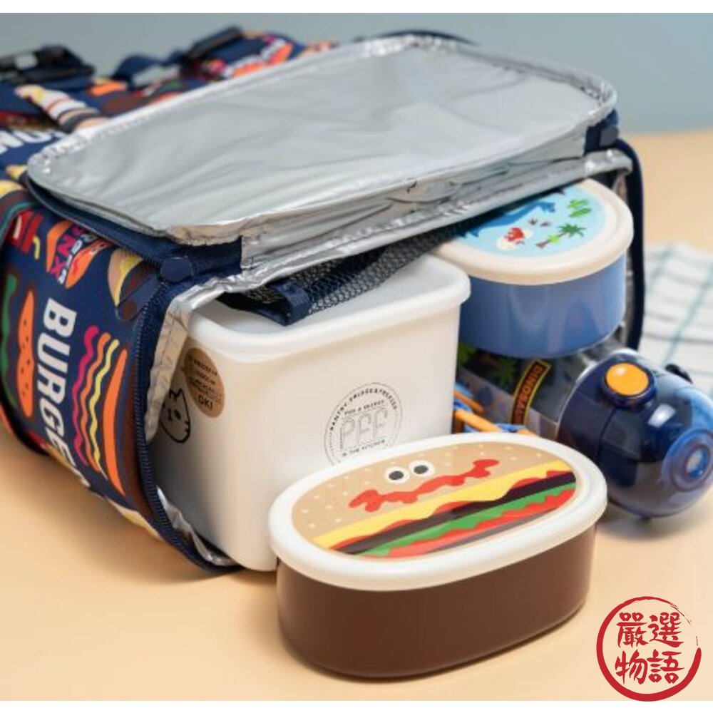 保溫袋 BURGER CONX 後背包式保冷 大容量易收納環保購物袋-圖片-3