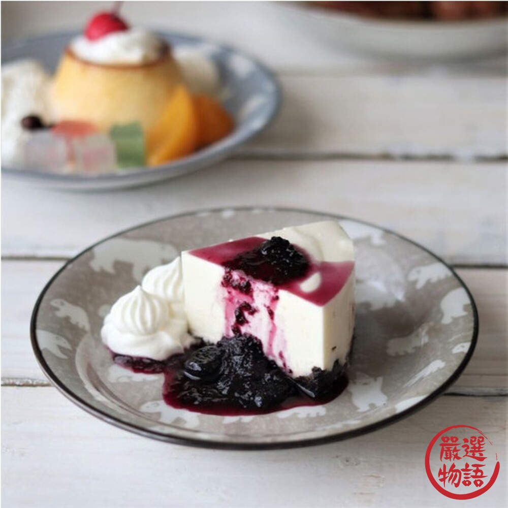 日本製美濃燒 北極熊輕量 圓盤 16.5cm 蛋糕盤 甜點盤 水果盤 北極熊 盤子 陶瓷-圖片-3