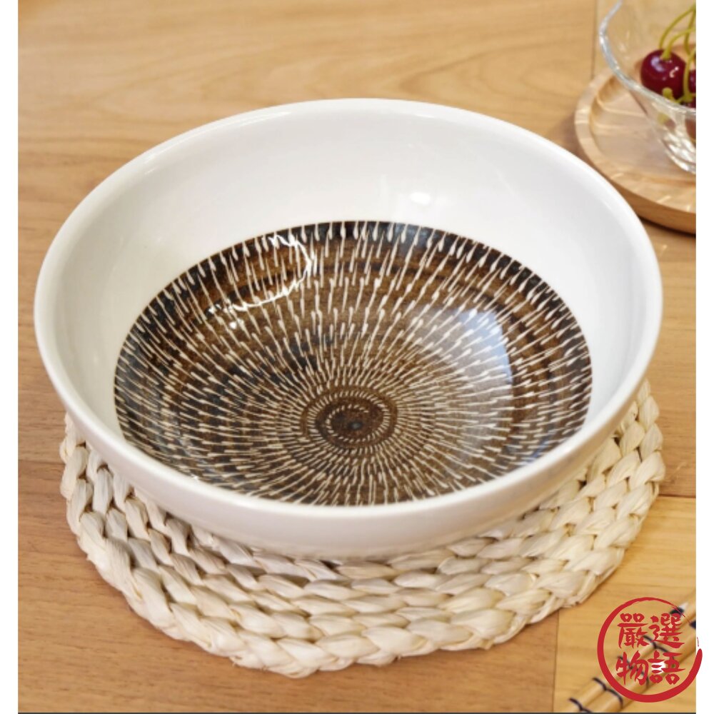 日本進口製造 美濃燒 湯碗 拉麵碗 湯麵碗 丼飯 大碗公 烏龍麵碗-圖片-6