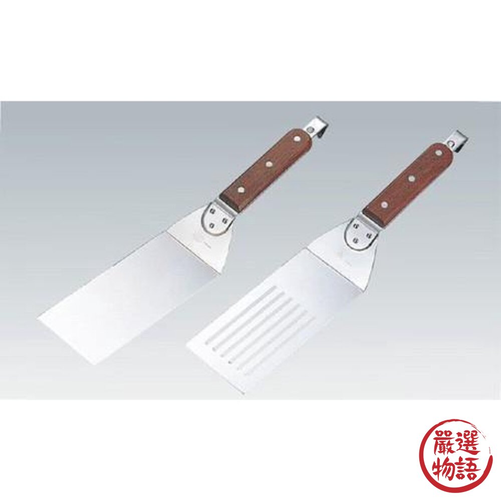 日本製 燕三條 鐵板鏟 煎鍋 專用鏟 煎鏟 煎餃 大阪燒 鏟子 鐵板燒 鍋鏟 炒菜 廚房用具-圖片-5