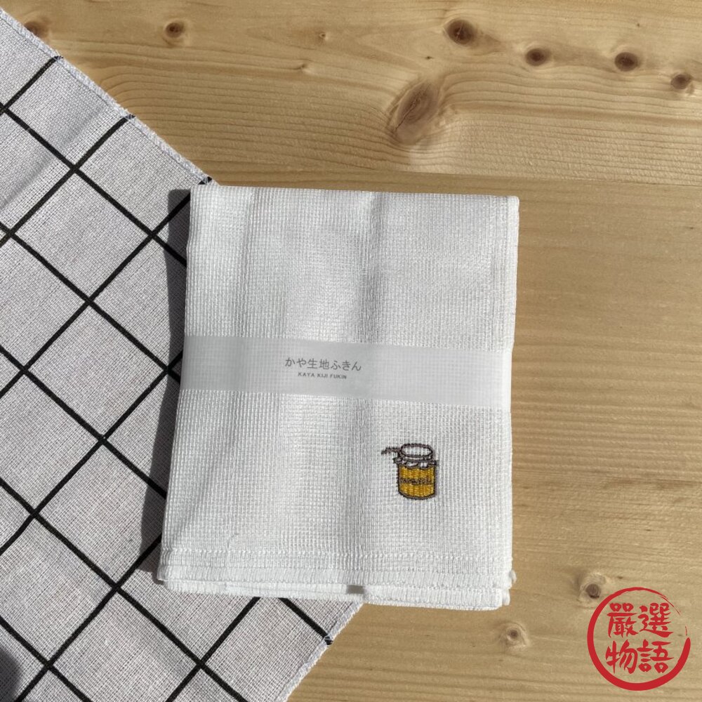 日本製 廚房抹布 擦拭布 家事布 廚房抹布 吸水抹布 KAYA 擦餐具-圖片-6