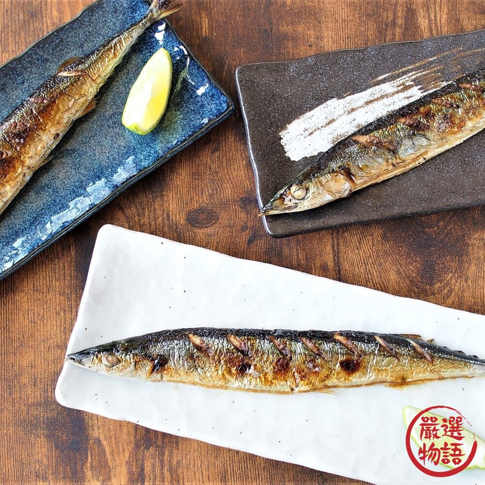 日本製 美濃燒陶瓷長盤 方盤 魚盤 燒物盤 壽司盤 串燒盤 小吃盤 日式餐盤 日式餐廳 質感餐具-圖片-1