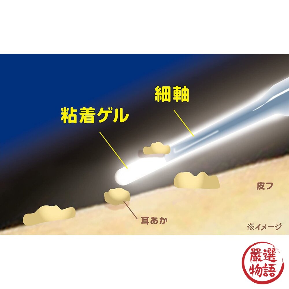 LED發光掏耳棒 黏式 PIP 采耳 耳朵清潔|兒童挖耳棒 挖耳棒 可重複使用 黏耳棒 兒童掏耳棒-圖片-4