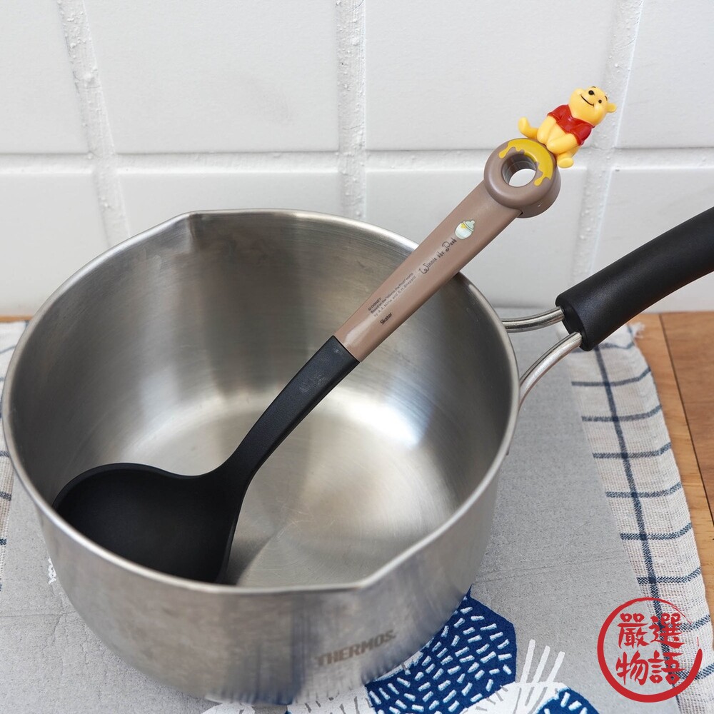 小熊維尼系列餐具 湯勺 大湯匙 打蛋器 撈麵勺 湯杓 攪拌棒 迪士尼 日本限定-圖片-4