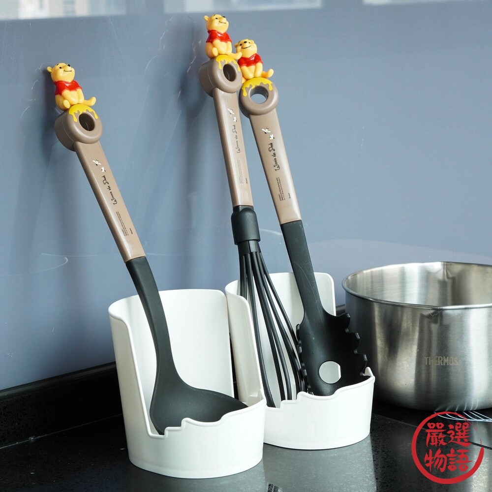 小熊維尼系列餐具湯勺大湯匙打蛋器撈麵勺湯杓攪拌棒迪士尼日本限定