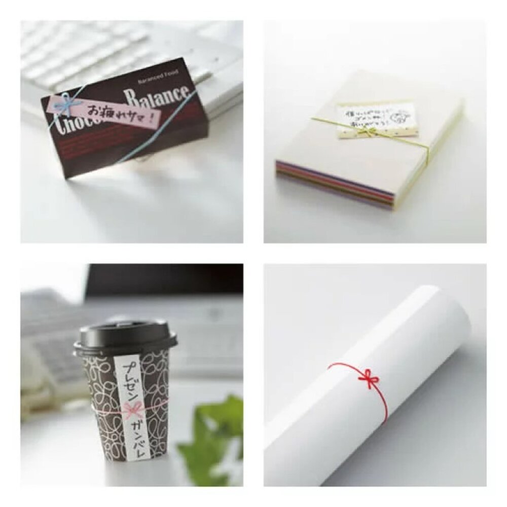 SF-015239-日本製國譽蝴蝶結橡皮筋 KOKUYO 造型橡皮筋 緞帶橡皮筋 緞帶 祝福 造型 禮物裝飾