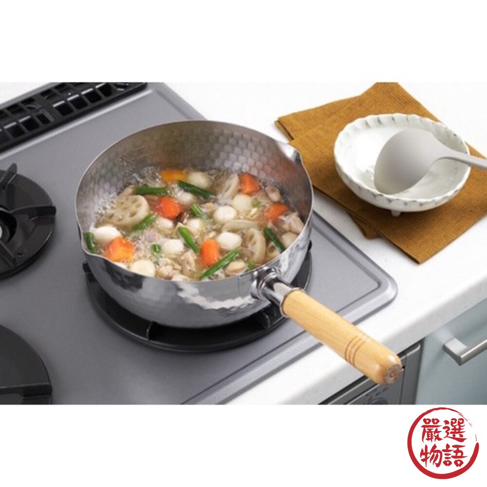 日本製 雪平鍋把手 替換把手16-18cm 20-22cm 雪平鍋配件 手把 手柄 天然木-圖片-1