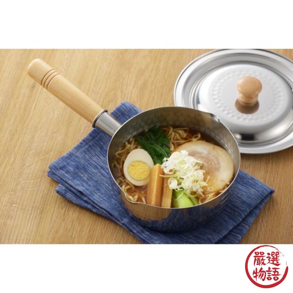 日本製 雪平鍋把手 替換把手16-18cm 20-22cm 雪平鍋配件 手把 手柄 天然木-圖片-2