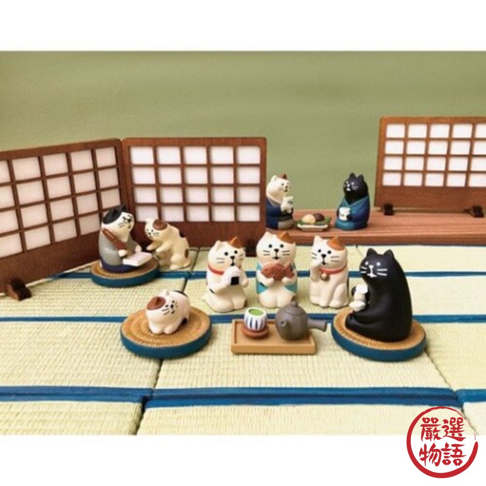 貓咪公仔 旅行貓系列 飯糰貓 手提箱貓 公仔 吉祥物 扭蛋 貓奴 居家擺飾 裝飾品-圖片-3