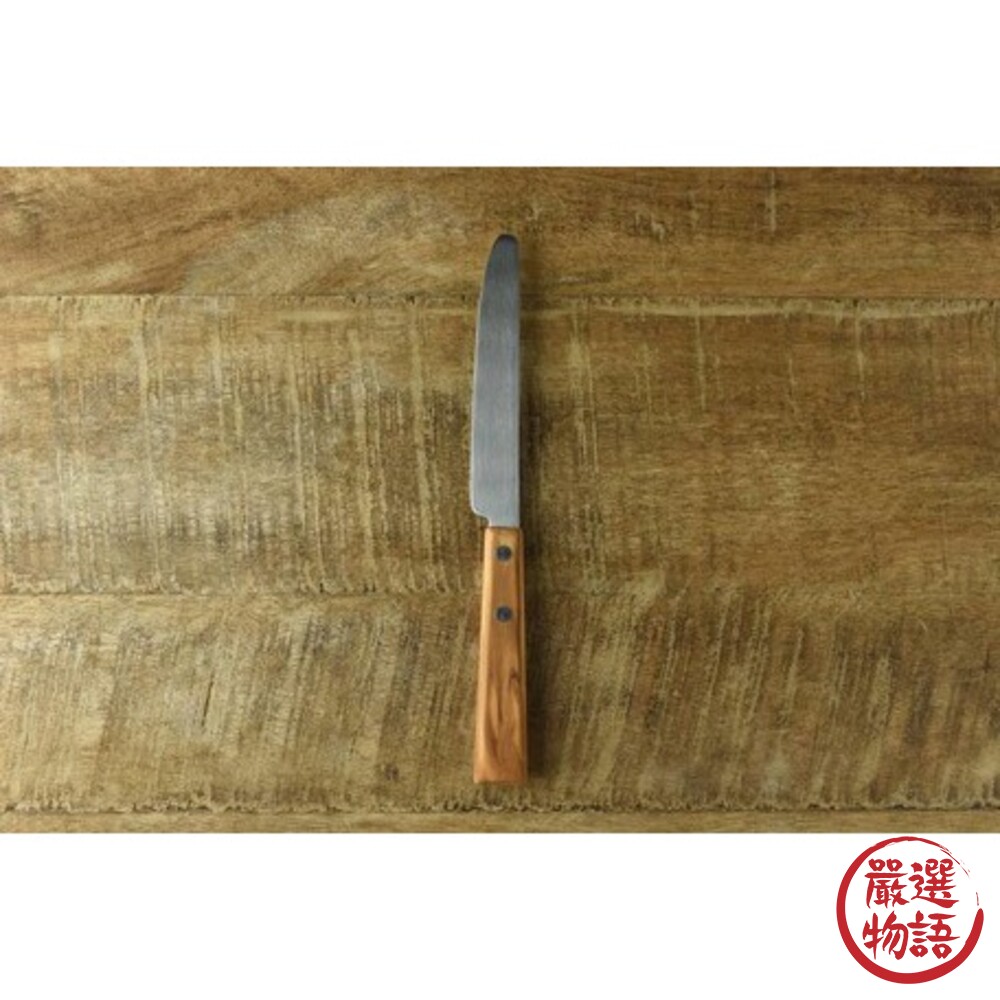 日本製 燕三條 不鏽鋼簡約木柄餐具 湯匙 餐刀 叉子 果醬抹刀 露營餐具 質感餐具 簡約 工業風-圖片-6
