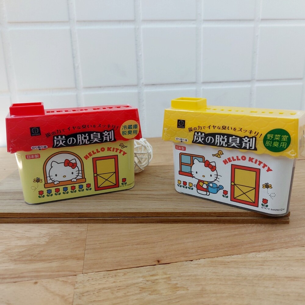 SF-015311-Hello kitty  日本製  冰箱除臭 冰箱脫臭劑 冷藏除臭劑 活性炭 冰箱 冷藏 冷凍 蔬果