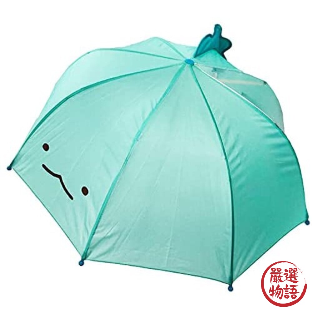 兒童立體雨傘 直桿傘 蠟筆小新 角落生物 動感超人 炸蝦 蜥蜴 雨傘 兒童傘 造型傘-圖片-1
