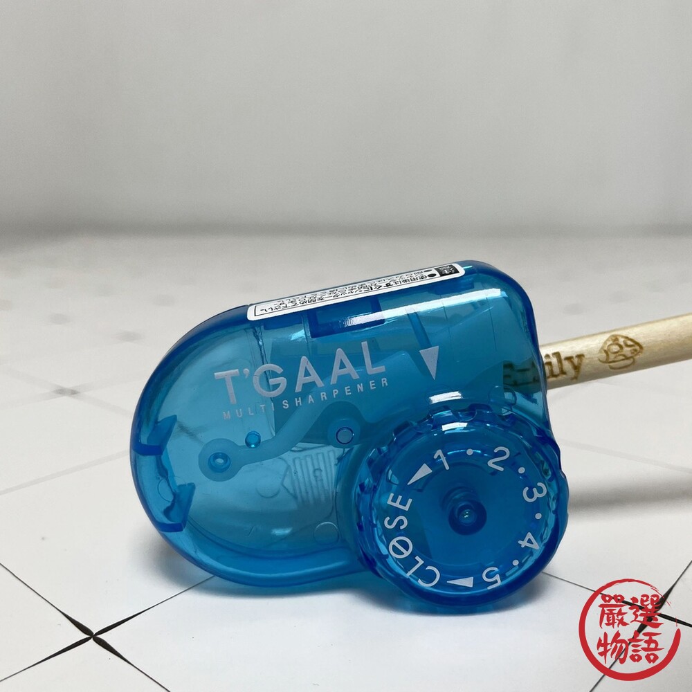 日本製 五段式削鉛筆機 KUTSUMA T'GAAL 筆尖粗細可調節 削鉛筆器 削筆器 鉛筆機-圖片-1