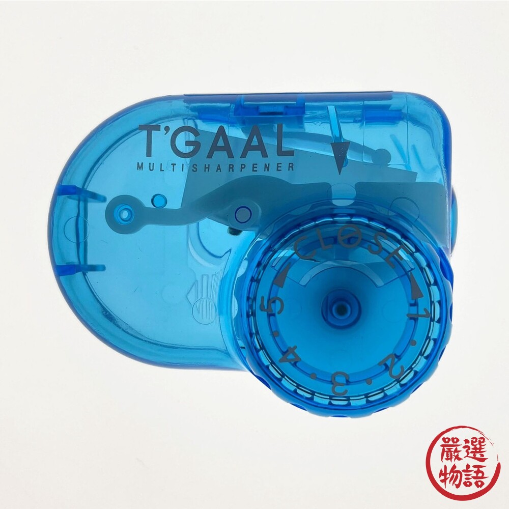 日本製 五段式削鉛筆機 KUTSUMA T'GAAL 筆尖粗細可調節 削鉛筆器 削筆器 鉛筆機-圖片-2
