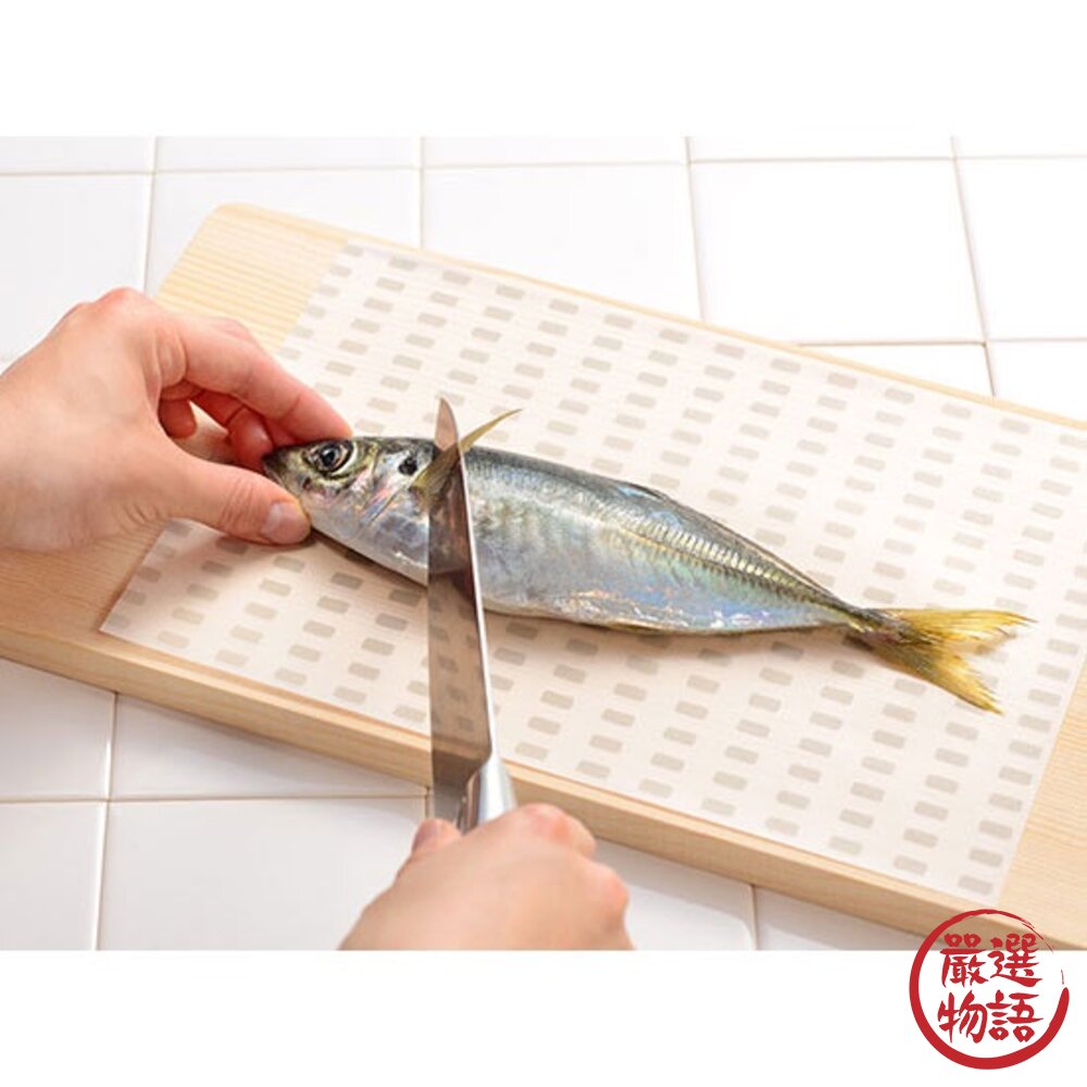 日本製 LEYE砧板防汙紙 50枚入 多功能 拋棄式 砧板抗菌紙 防汙墊 清潔墊 免洗 砧板紙-圖片-1
