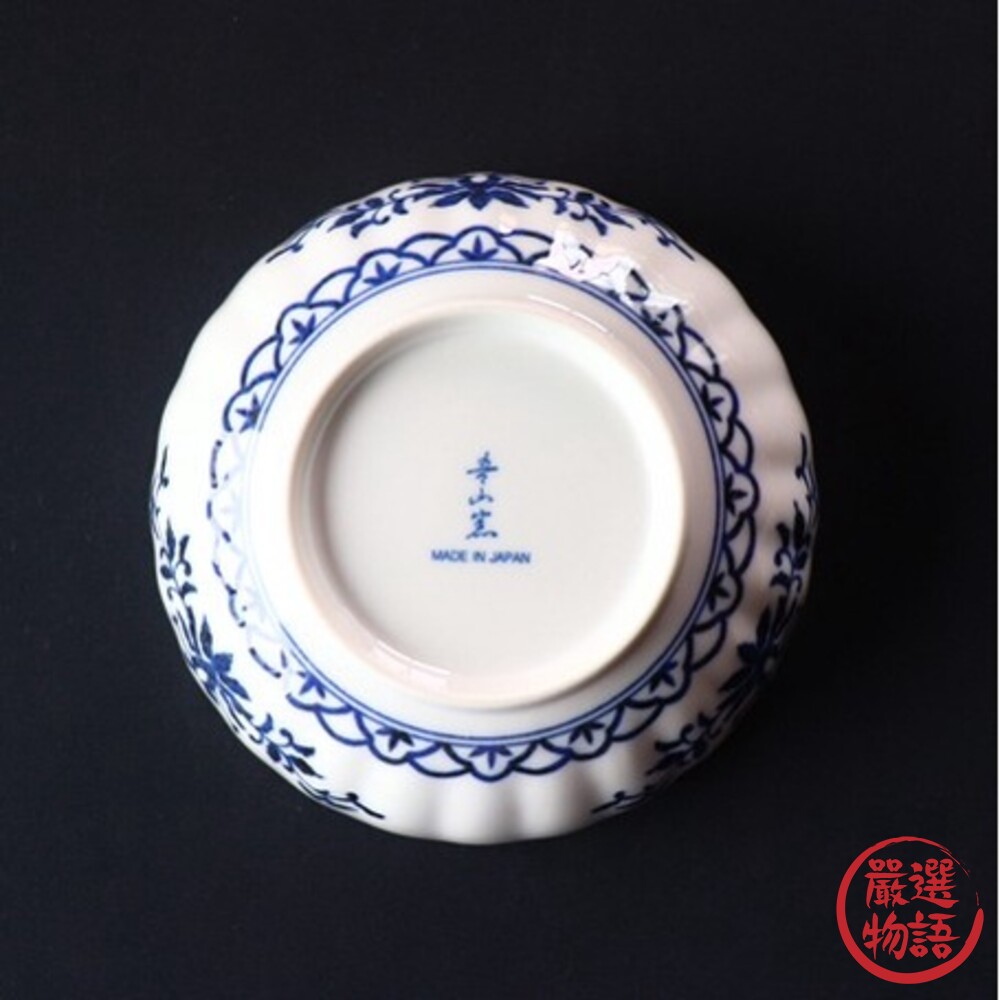 日本製 美濃燒 彩繪 萬壽菊碗 深碗 φ13.2cm 可微波 陶瓷餐具 湯碗 日式餐盤 廚房餐具-圖片-3