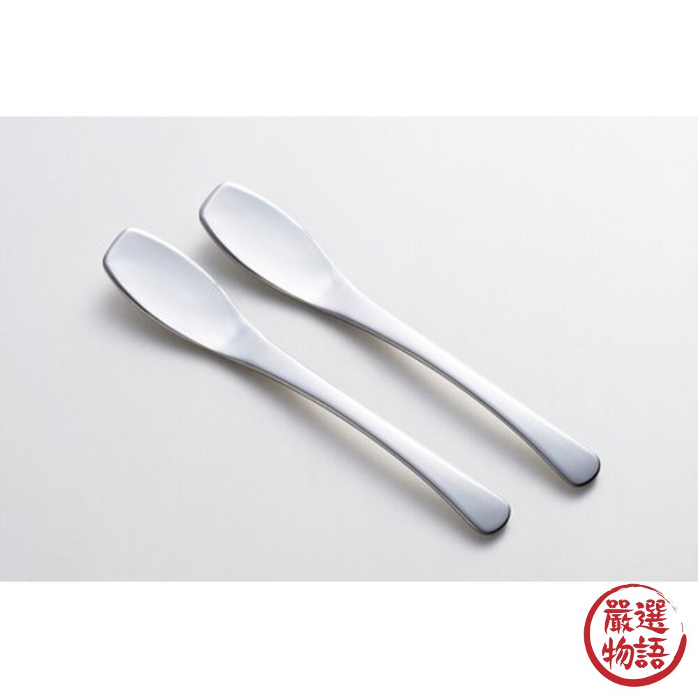 日本製 果醬抹刀 一組2入 不鏽鋼 奶油刀 吐司抹刀 廚房用具 麵包 果醬刀 不鏽鋼 牛油刀-圖片-2