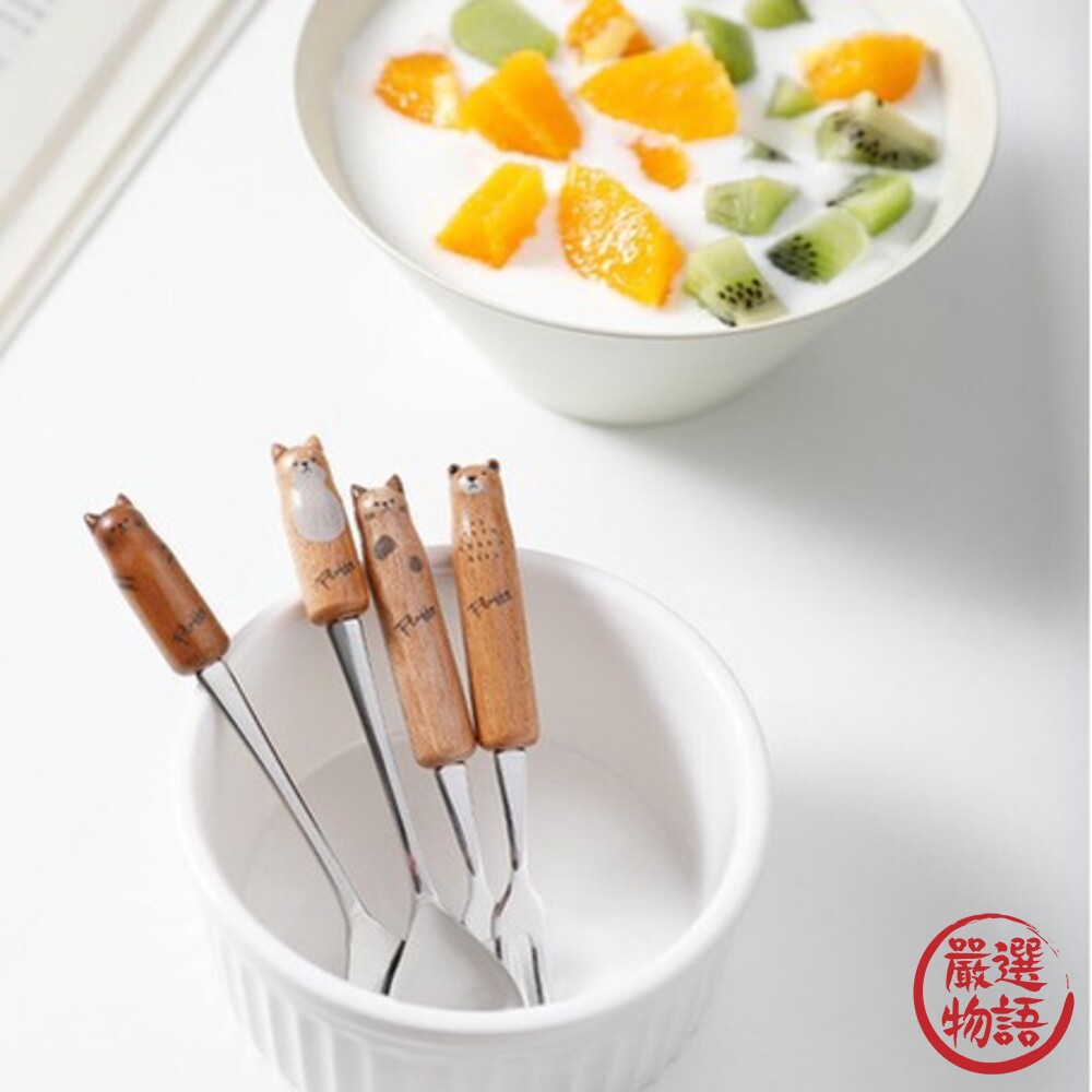 日本製 不銹鋼柴犬湯匙12.5cm 柴犬湯匙 攪拌 湯匙 柴犬 小湯匙 咖啡勺 下午茶-圖片-6