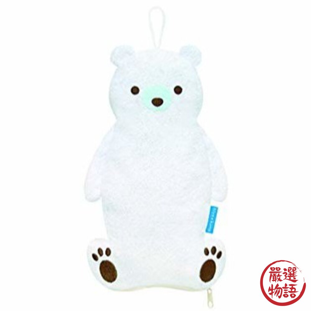 日本製 萊姆香氣冰熱敷眼罩 北極熊造型 微波可用 護眼舒壓 可重複使用 涼枕設計 冰敷 熱敷兩用眼罩-圖片-1