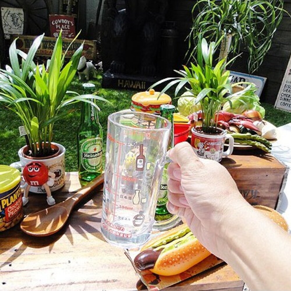 SF-015808-日本製刻度啤酒杯 適量飲酒 清酒 紅酒 威士忌 啤酒 玻璃杯 酒杯 水杯 每日飲酒提醒 父親節禮物