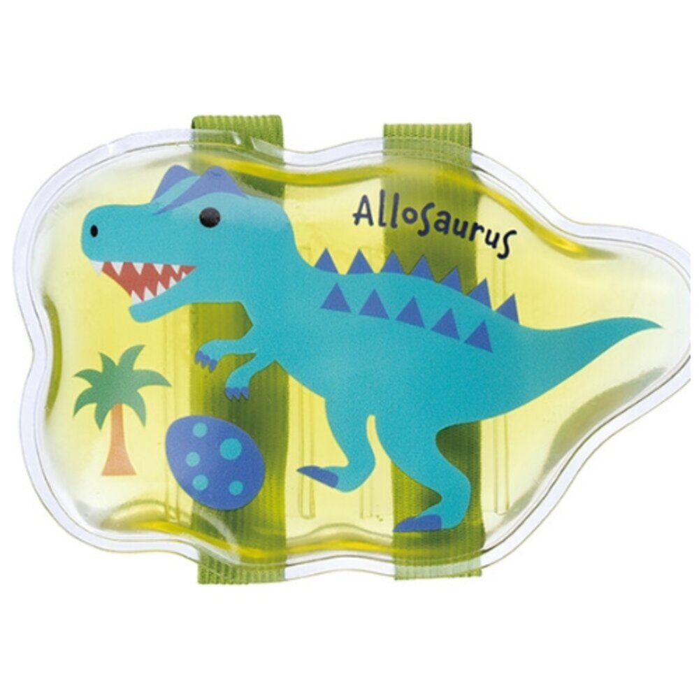 SF-015865-保冷劑 Skater 恐龍 綁帶 便當保冷劑 保冷劑 野餐 保冰 便當盒 寶特瓶 冰敷 退熱