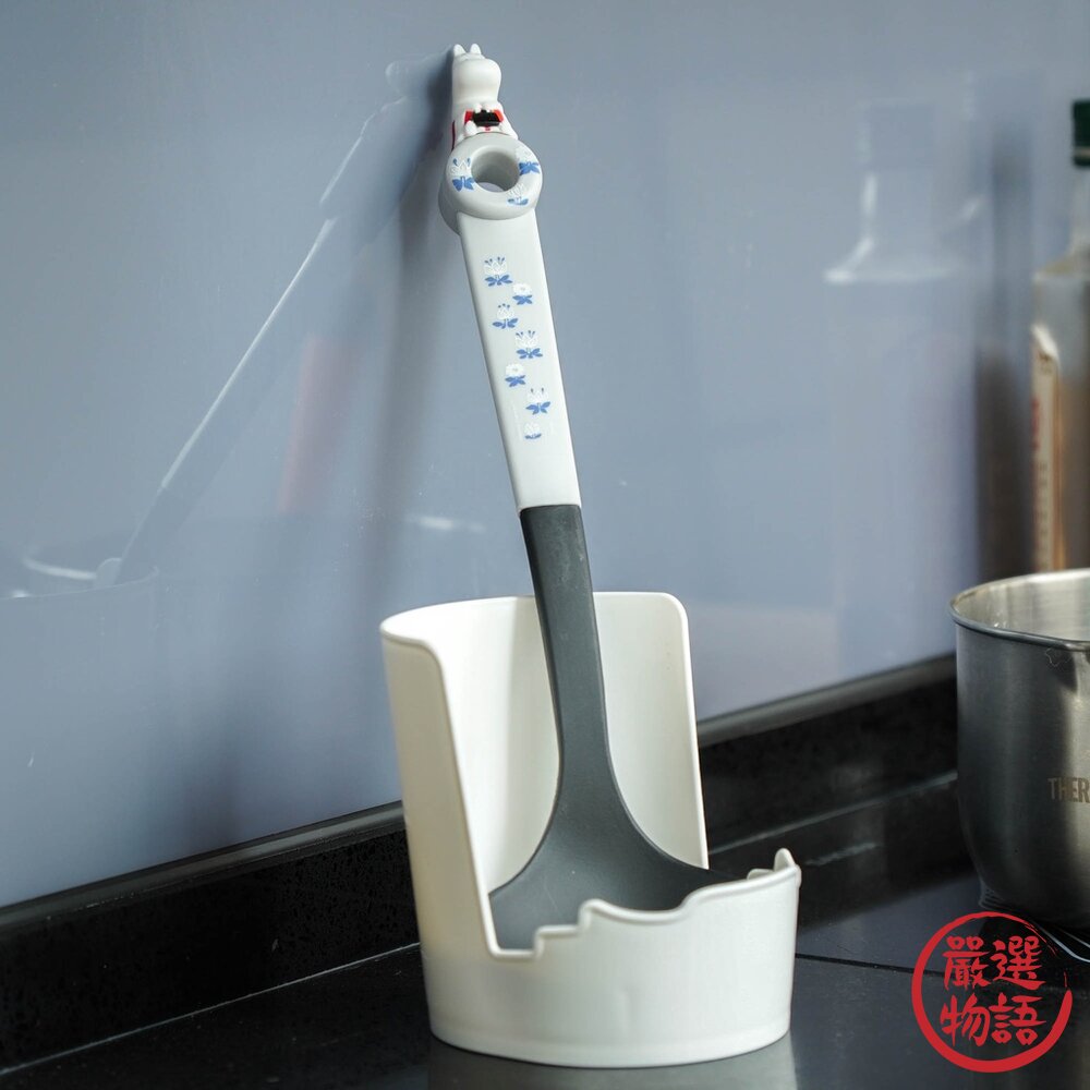 嚕嚕米湯勺姆明長柄湯杓湯勺湯匙大湯匙火鍋湯匙卡通圖案湯杓廚房廚具