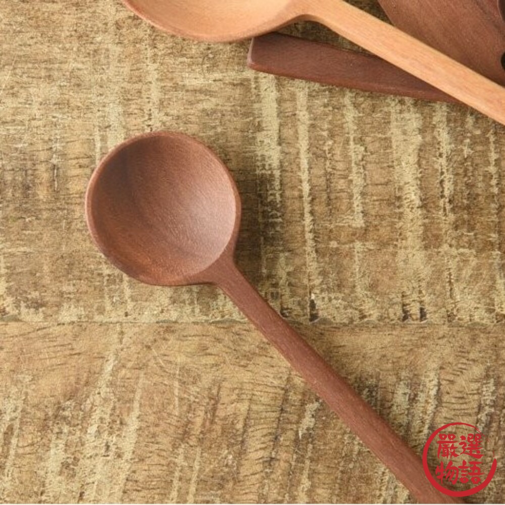 SF-016084-日本天然木製餐具 攪拌杓 攪拌勺 攪拌棒 冰沙長匙 甜點匙 咖啡勺 茶杓 奶茶攪拌棒 攪拌匙 冰沙匙