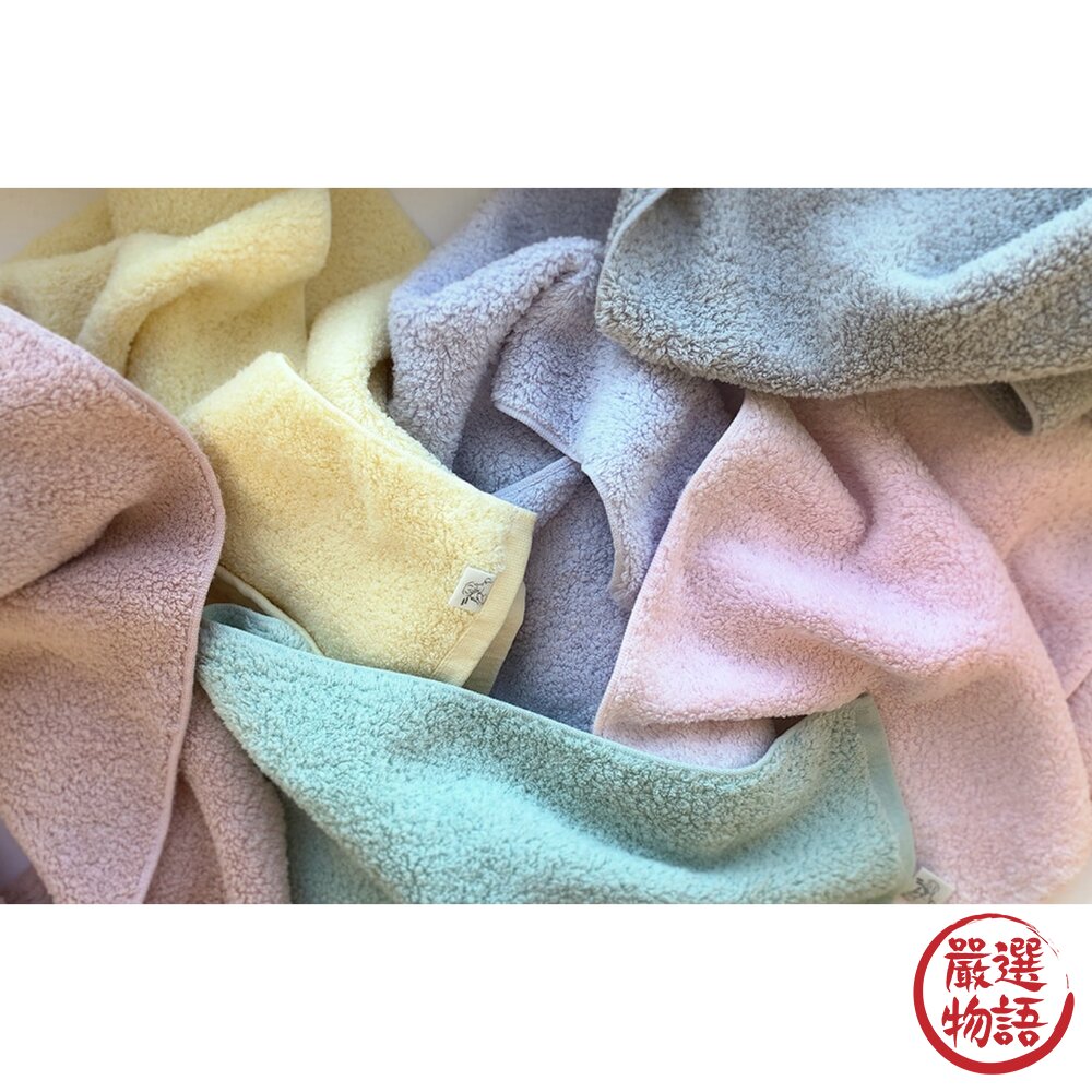 日本製 日本OBORO 髮用吸水毛巾 擦髮巾 絨毛毛巾 強力吸水 除臭 純棉 5倍吸水速度-圖片-2