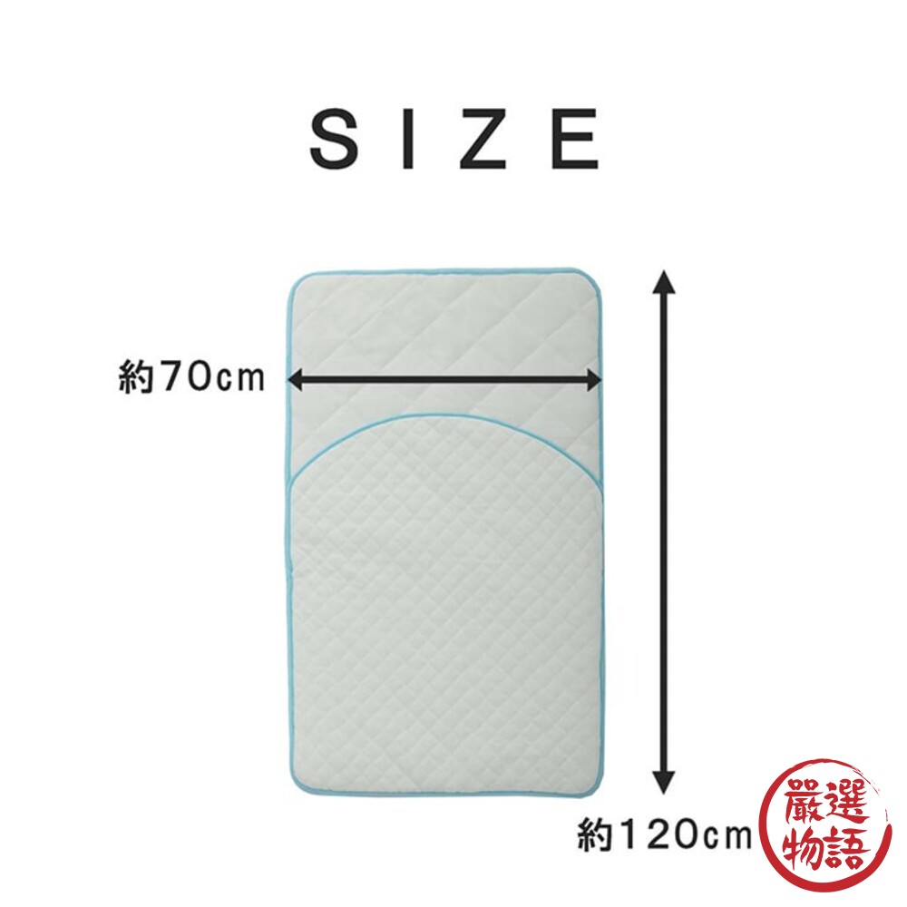 兒童午睡墊 兒童床墊 午睡墊 床墊 100% 棉 58X101cm-圖片-2