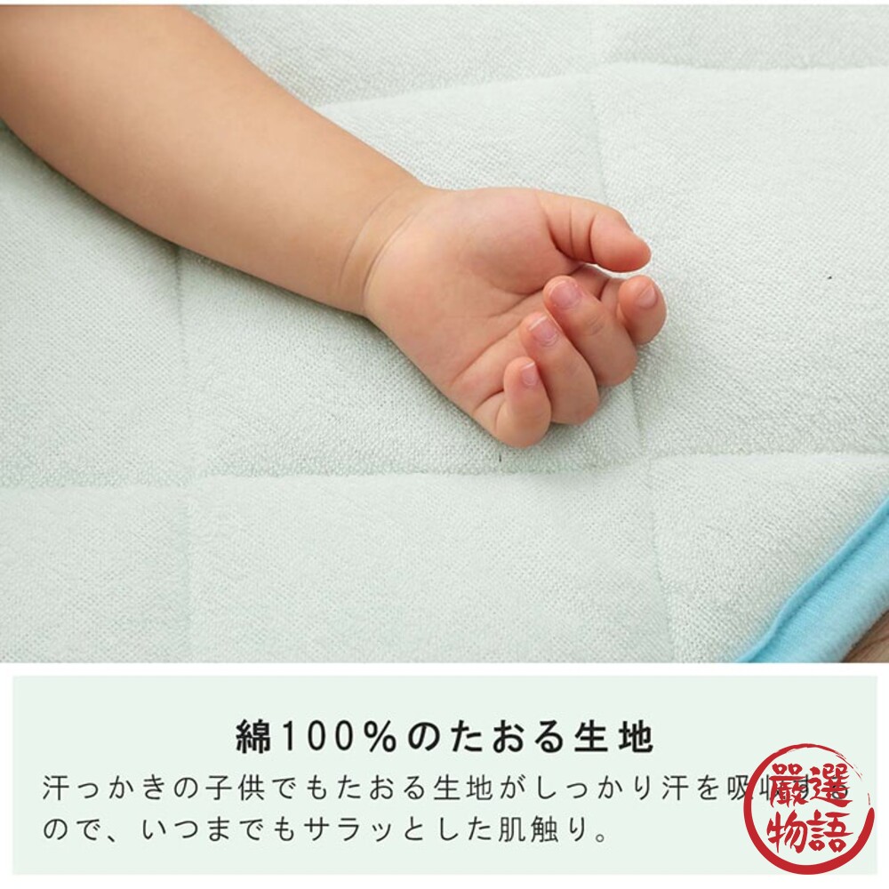 兒童午睡墊 兒童床墊 午睡墊 床墊 100% 棉 58X101cm-圖片-8