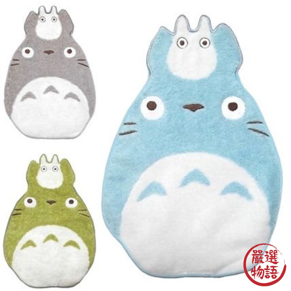 龍貓造型迷你手帕 | 方巾 毛巾 龍貓 豆豆龍 宮崎駿 吉卜力 純棉製 寶寶口水巾-圖片-1