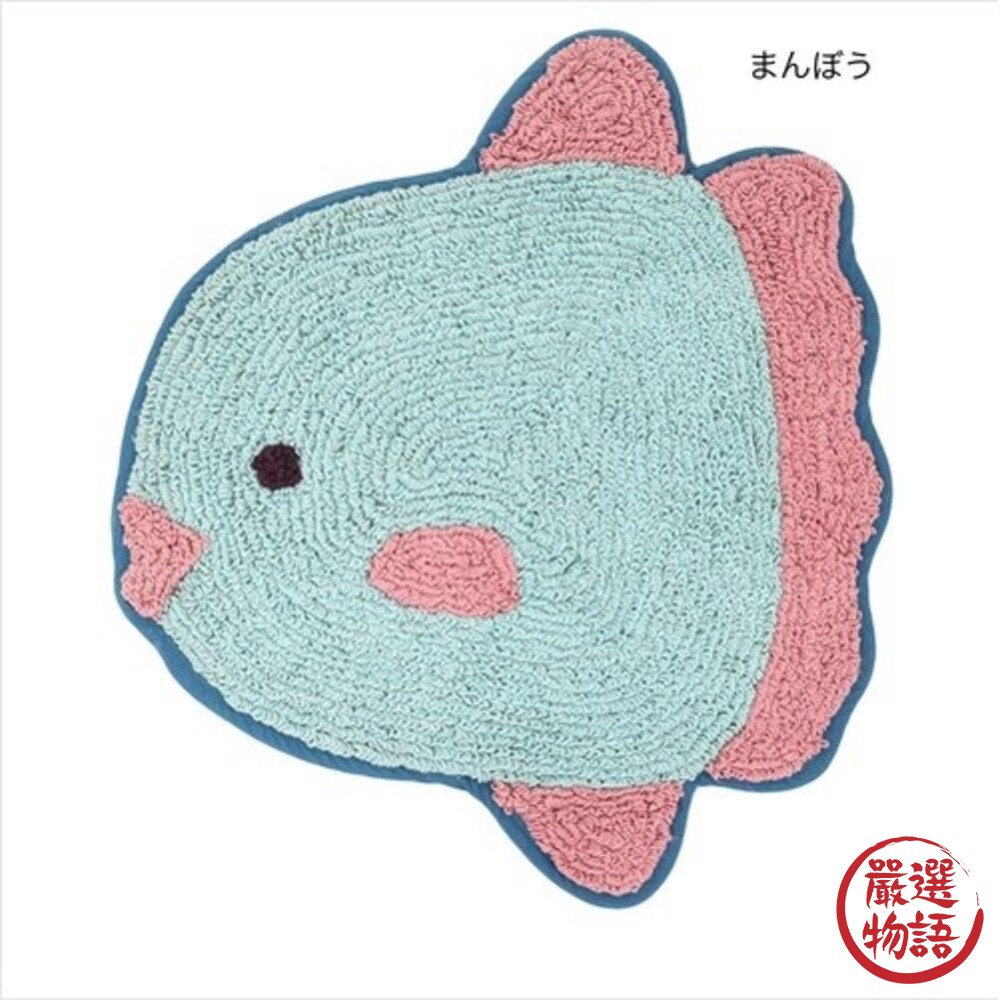 TOMO 海洋動物地墊 腳踏墊 玄關 造型地墊 地毯 玄關 浴室 客廳 海生動物-圖片-2