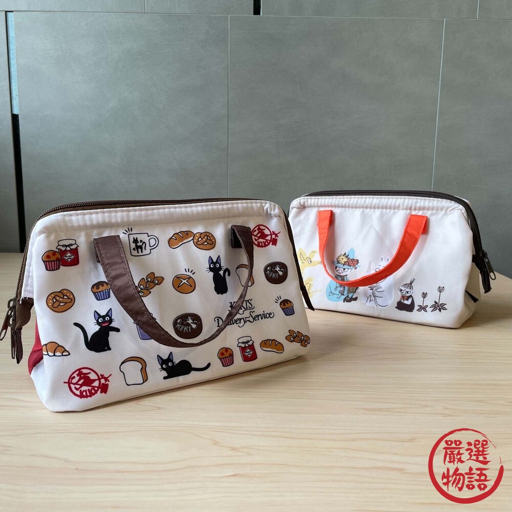 日本製 野餐保冷袋 保冷劑 手提袋 環保袋 便當袋 冰敷 冰袋 提袋│經典卡通 食物新鮮-圖片-2