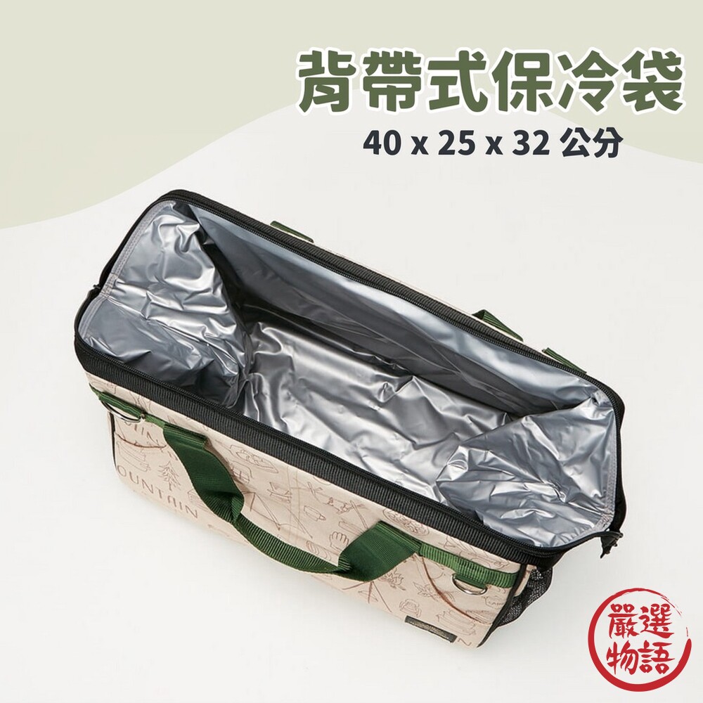 Live in Nature 保冷袋 野餐墊 露營 野餐 郊遊 Skater-圖片-2