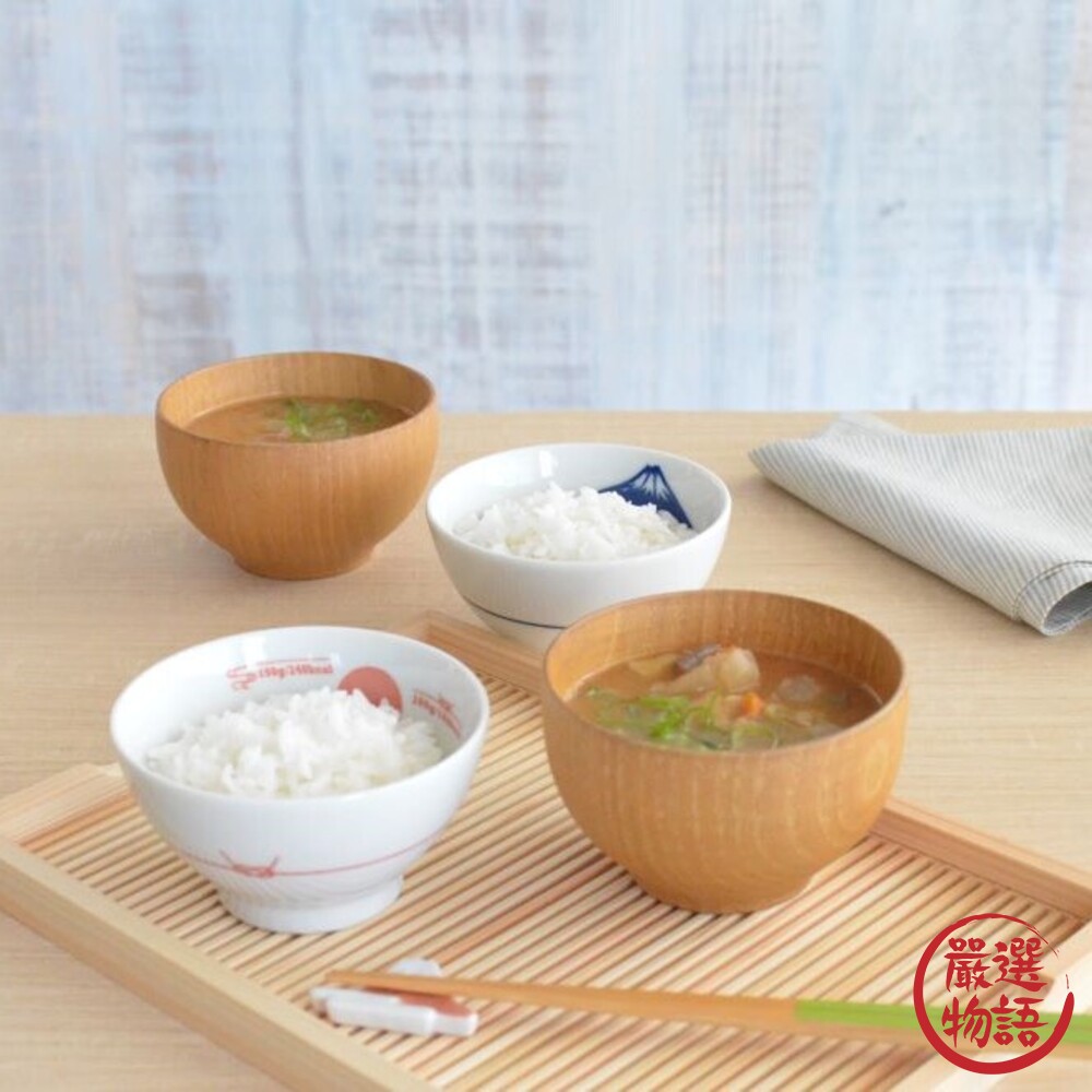 日本製 美濃燒飯碗 富士山碗 日式飯碗 餐碗 卡路里碗 飯碗 美濃燒碗 陶瓷碗-圖片-2