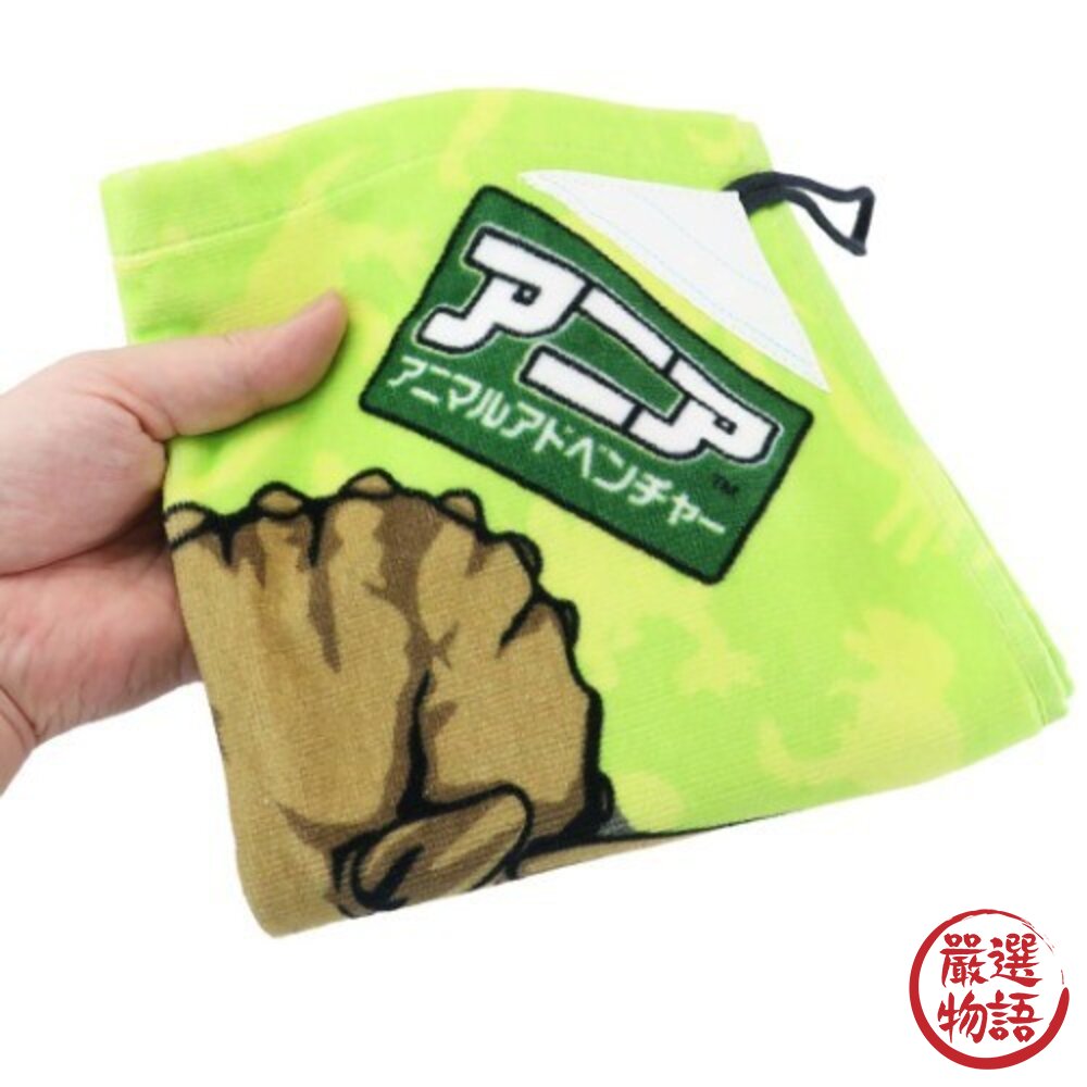 日本製 多美侏儸紀毛巾 兒童毛巾 卡通毛巾 恐龍方巾 造型毛巾 擦手巾 手帕 抹布 隨身毛巾 運動-圖片-3