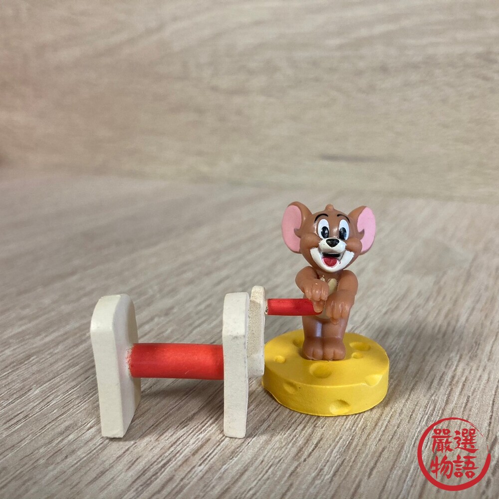 湯姆貓與傑利鼠拔河公仔 日本扭蛋 轉蛋 小不點 黑白貓 日本扭蛋 收藏品 T-ARTS-圖片-4